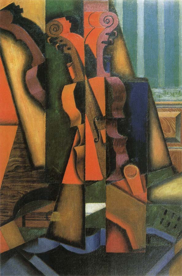 Juan Gris Fiddle and Guitar